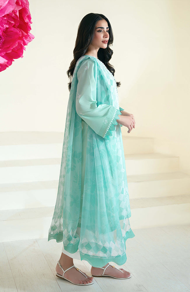 Seran | Daffodils Lawn 24 | Beverly - Hoorain Designer Wear - Pakistani Designer Clothes for women, in United Kingdom, United states, CA and Australia