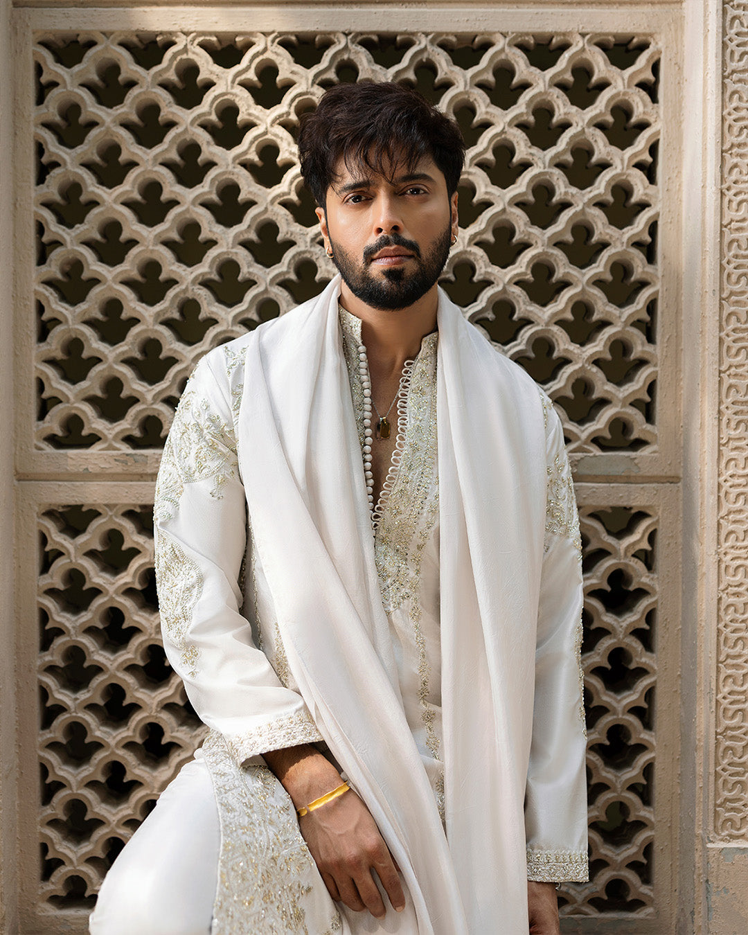 Pakistani Menswear | Faiza Saqlain | Bishr