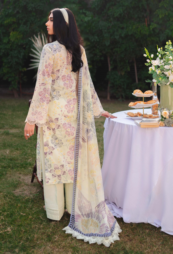 Humdum | Gardenia Lawn 24 |Printkari Lawn - PLG 05 - Pakistani Clothes for women, in United Kingdom and United States