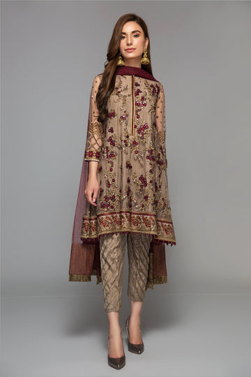 Baroque | Formals Collection | EMBROIDERED NET UF-14
