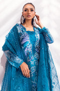 Nureh | Ballerina Formals | Blue Charm - Pakistani Clothes for women, in United Kingdom and United States