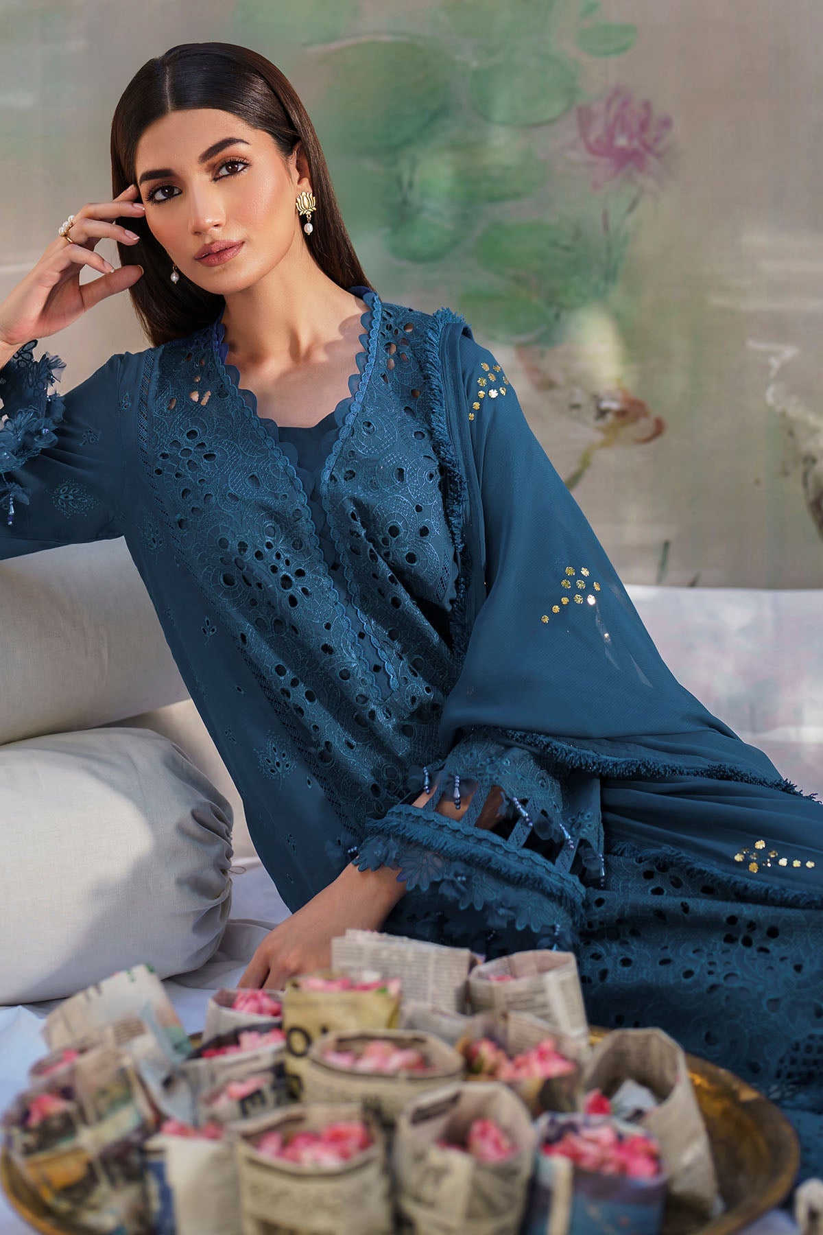 Nureh | Bazaar Lawn | NS-137 - Pakistani Clothes for women, in United Kingdom and United States