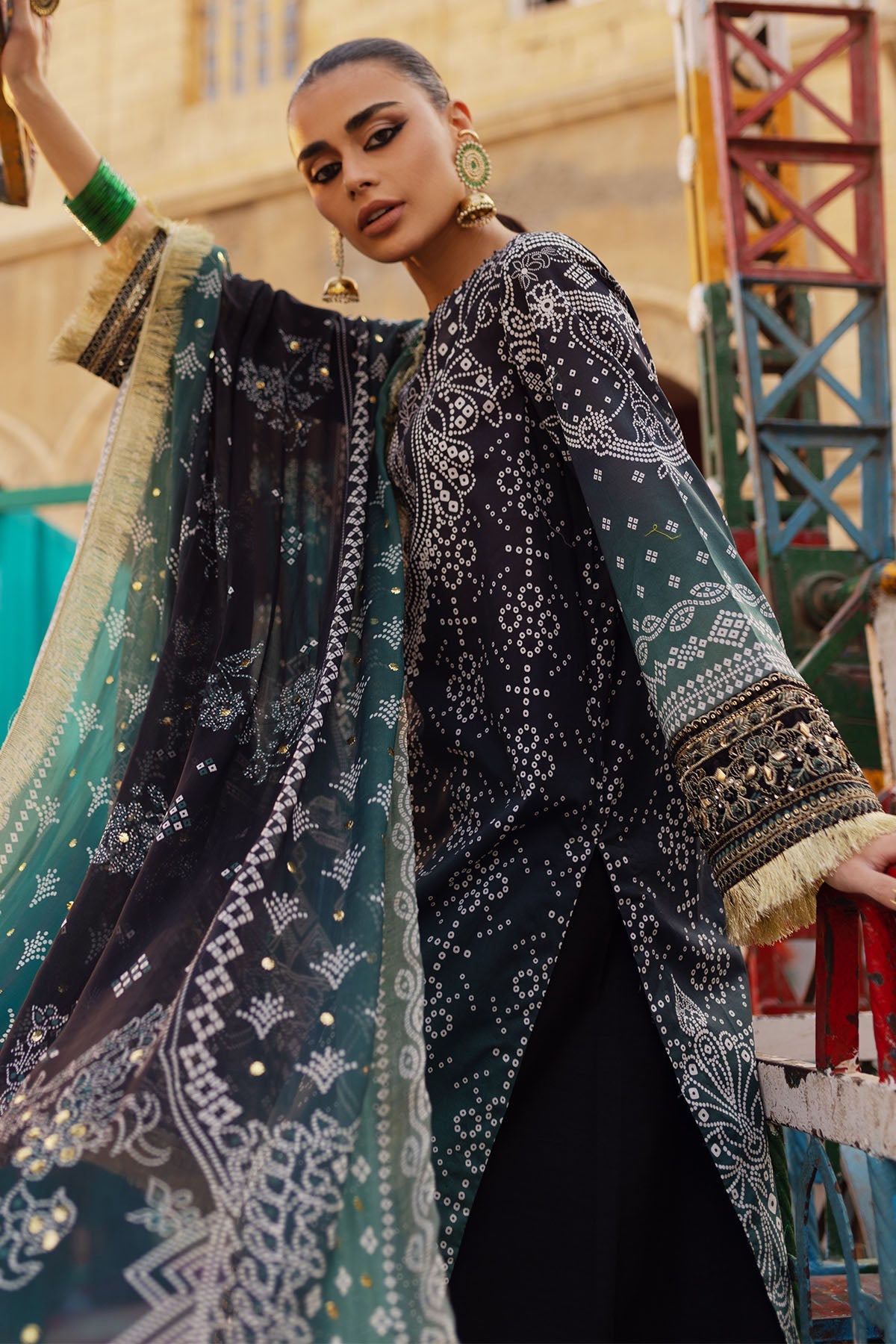 Nureh | Bazaar Lawn | NS-129 - Pakistani Clothes for women, in United Kingdom and United States