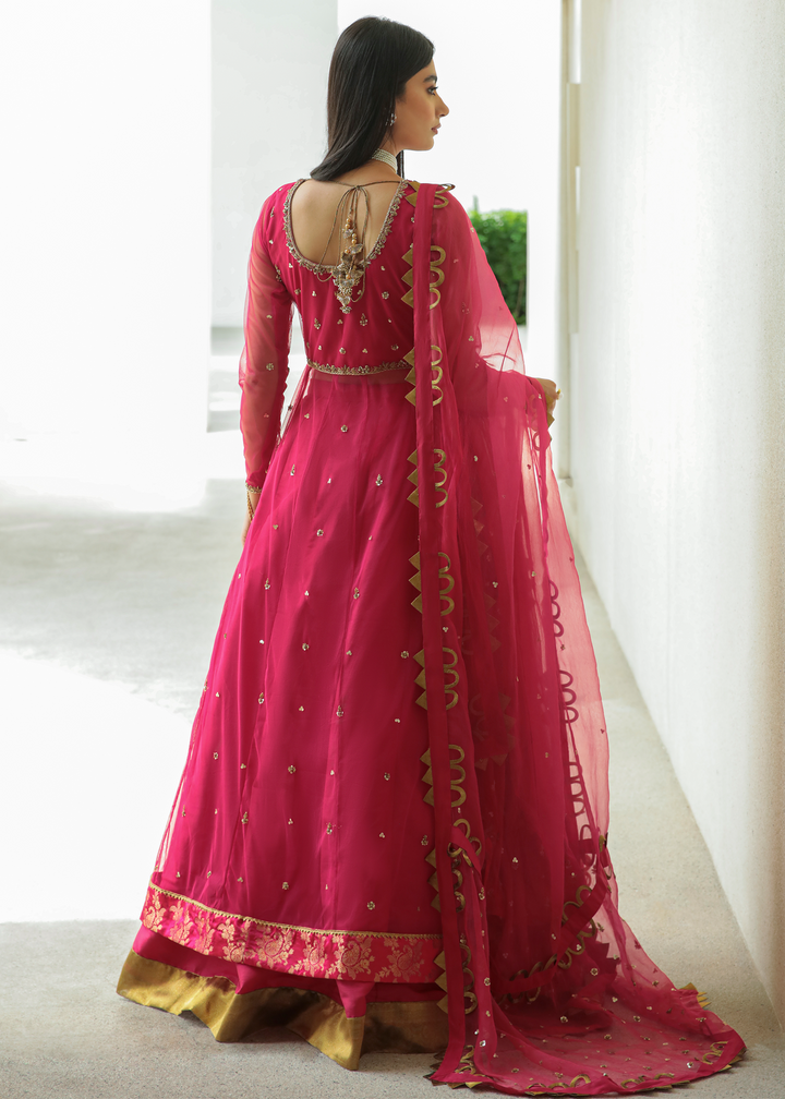 Purple Haze Pret Studio | Apsara Formals | Rose Pink Pashwas - Pakistani Clothes for women, in United Kingdom and United States