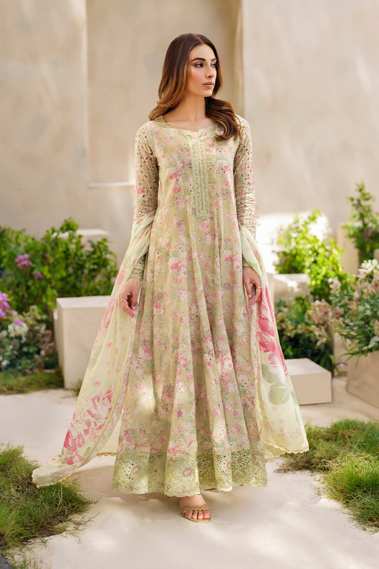 Iznik | Exclusive Lawn | SFL-05 EMBROIDERED LAWN - Pakistani Clothes for women, in United Kingdom and United States