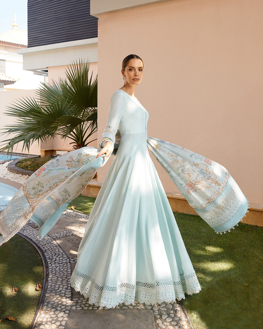Faiza Saqlain UK - Premium Designer Clothes - United Kingdom Tagged "Ice Blue" Hoorain Designer Wear Faiza Saqlain UK - Premium Designer Clothes - United Kingdom Tagged "Ice Blue" Hoorain Designer Wear