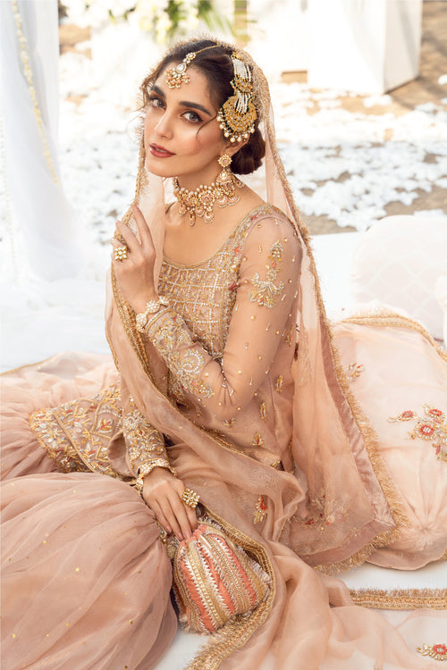 Maya | Wedding Formal Babul | ANAYAT - Hoorain Designer Wear - Pakistani Ladies Branded Stitched Clothes in United Kingdom, United states, CA and Australia