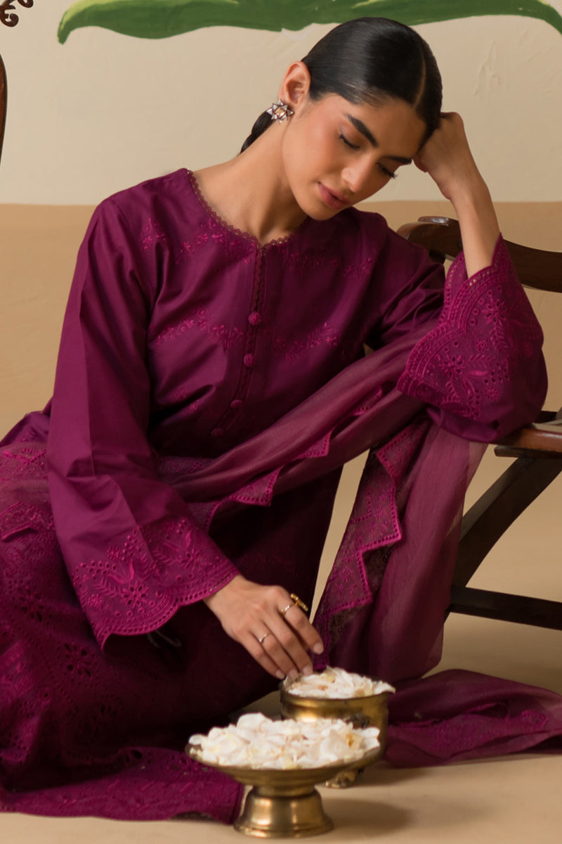 Cross Stitch | Chikankari Lawn Collection | P-07 - Pakistani Clothes for women, in United Kingdom and United States