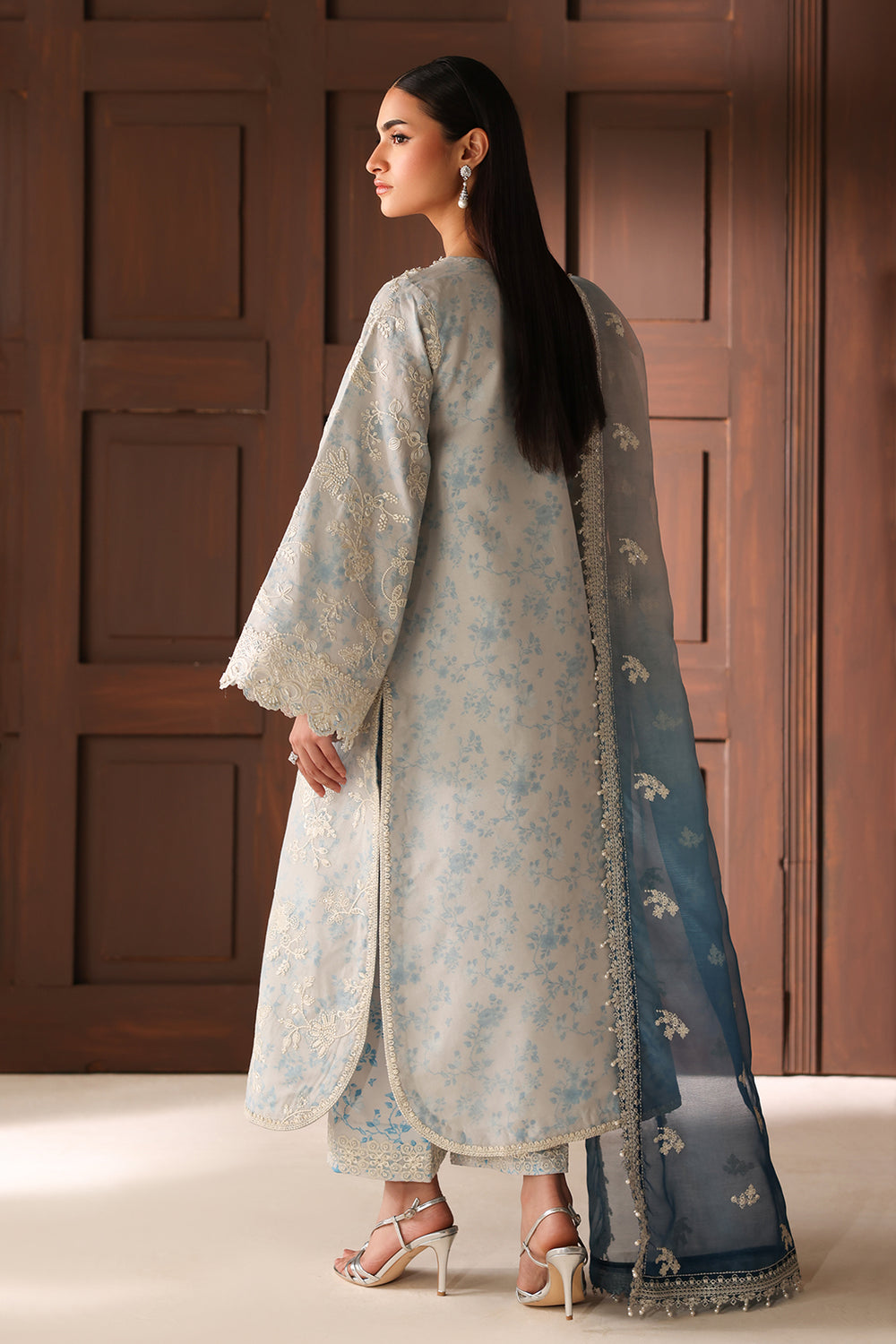 Baroque | Formals Collection | EMBROIDERED COTTON NET UF-4485