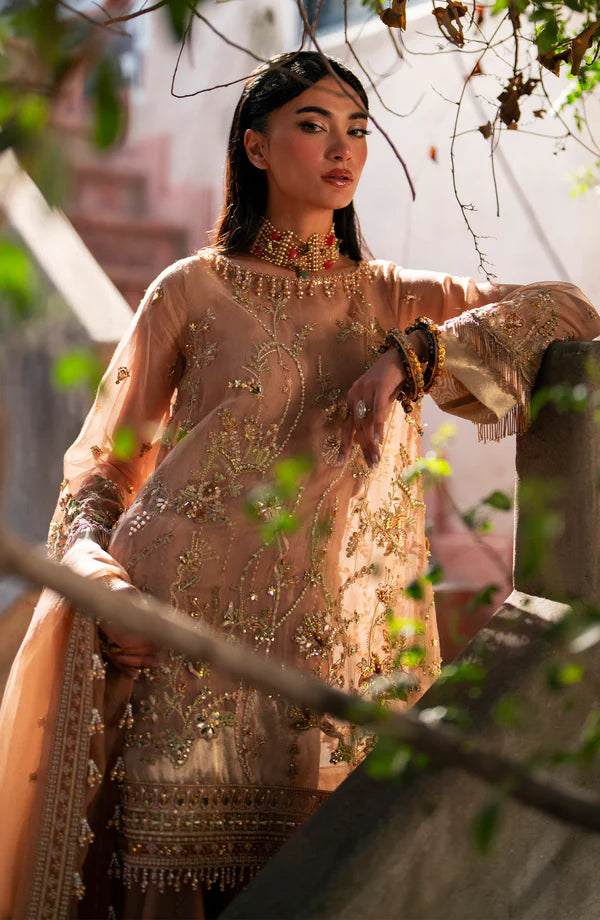 Eleshia | Khatoon Wedding Formals | Rawza - Hoorain Designer Wear - Pakistani Ladies Branded Stitched Clothes in United Kingdom, United states, CA and Australia