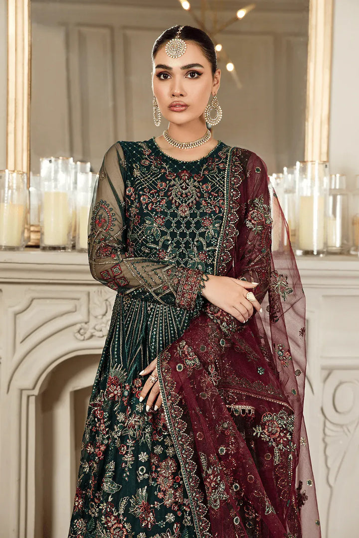 Zarif | Mehroz Formals | PINE GREEN - Pakistani Clothes for women, in United Kingdom and United States