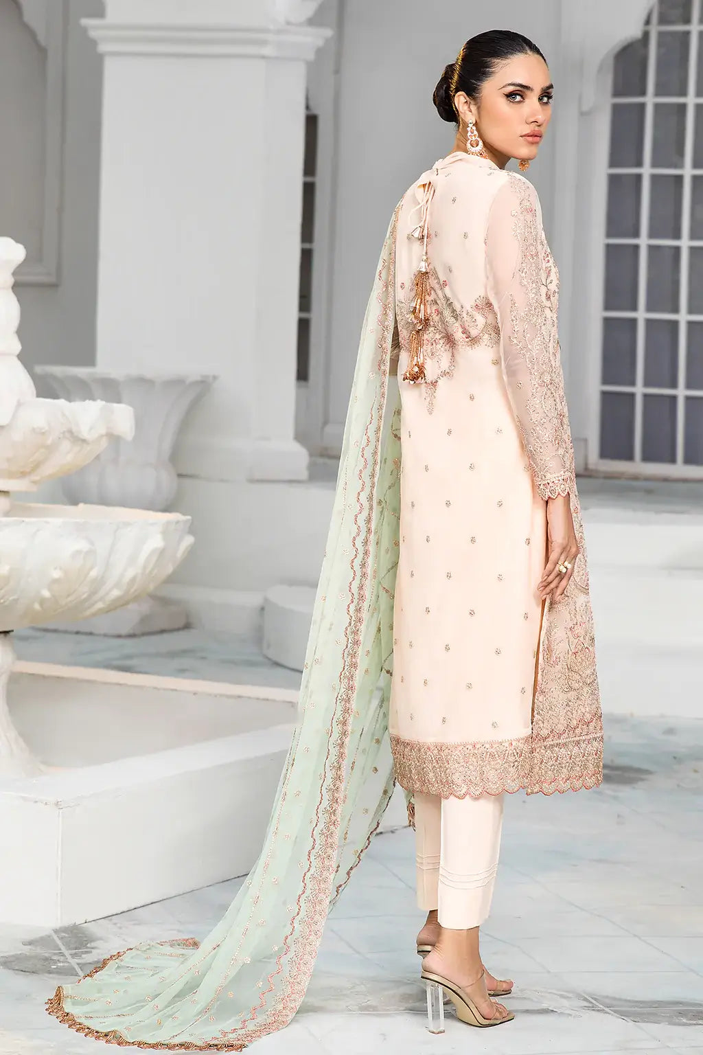 Zarif | DE LUXURY Formals | CORAL - Pakistani Clothes for women, in United Kingdom and United States