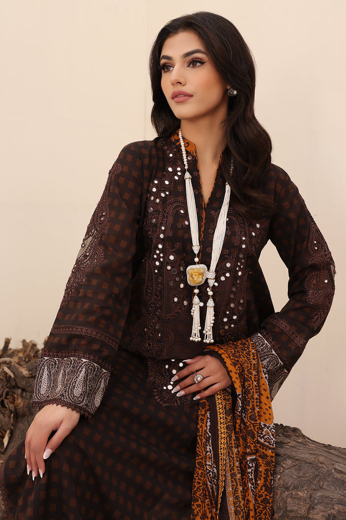 Charizma | Naranji Embroidered Lawn 24 | CN4-004 - Pakistani Clothes for women, in United Kingdom and United States