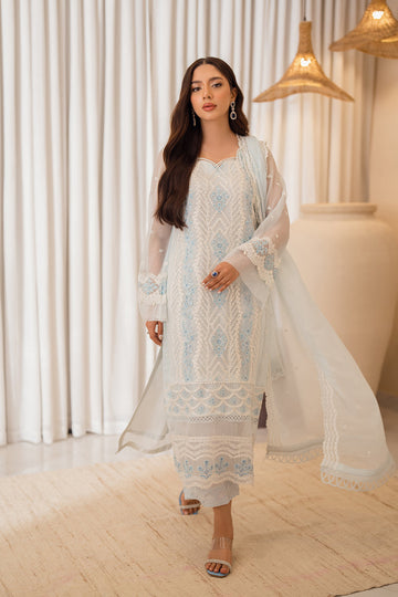 Azure | Ensembles Embroidered Formals | Ocean Whisper