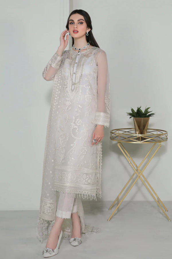Baroque | Formals Collection | UF-186 - Hoorain Designer Wear - Pakistani Ladies Branded Stitched Clothes in United Kingdom, United states, CA and Australia