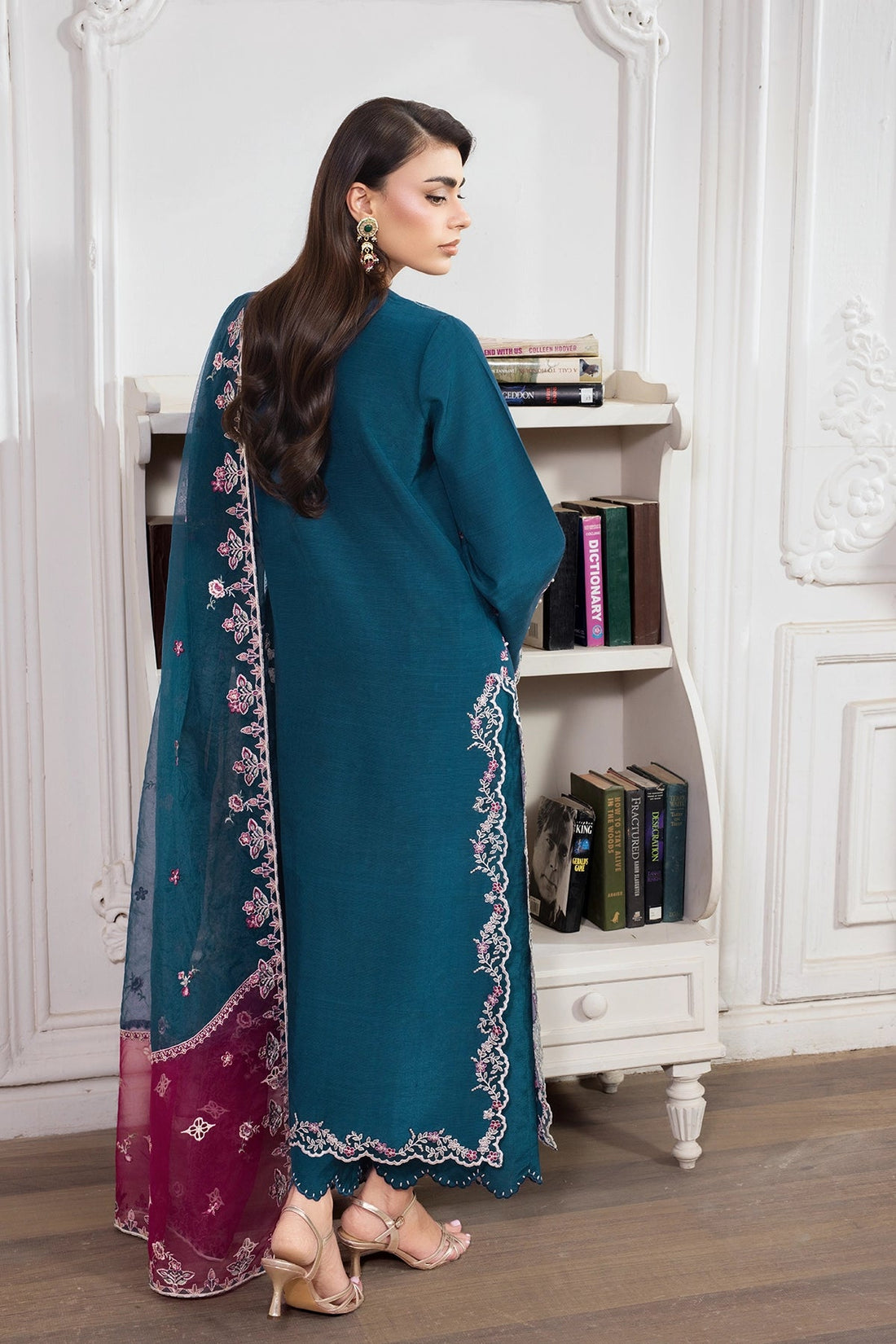 Rangrasiya | Lumeire Silk |Carmin