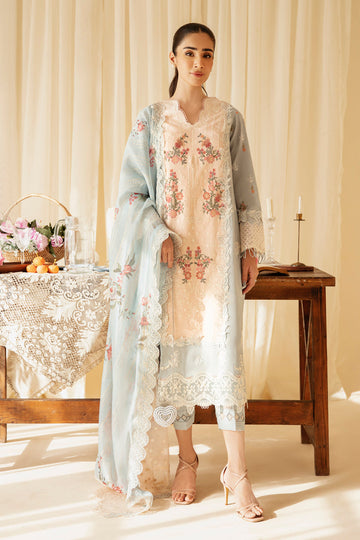 Qalamkar | Qlinekari Luxury Lawn | SQ-15 NEYLAN - Pakistani Clothes for women, in United Kingdom and United States