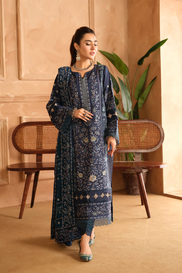 Johra | Shah Jahan Embroidered Viscose | JH-268-SJ