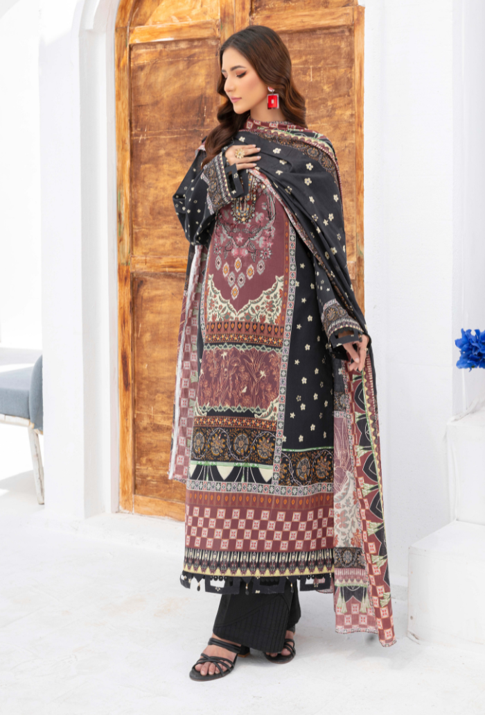 Humdum | Saira Bano Lawn 24 | D09 - Pakistani Clothes for women, in United Kingdom and United States