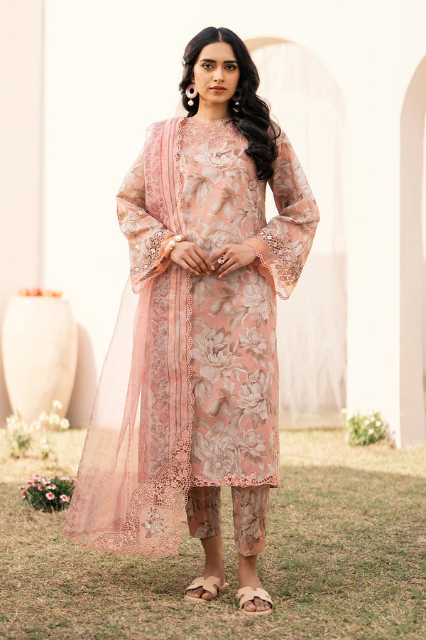 Baroque | Luxury Pret 24 | LAWN UF-593 - Pakistani Clothes for women, in United Kingdom and United States