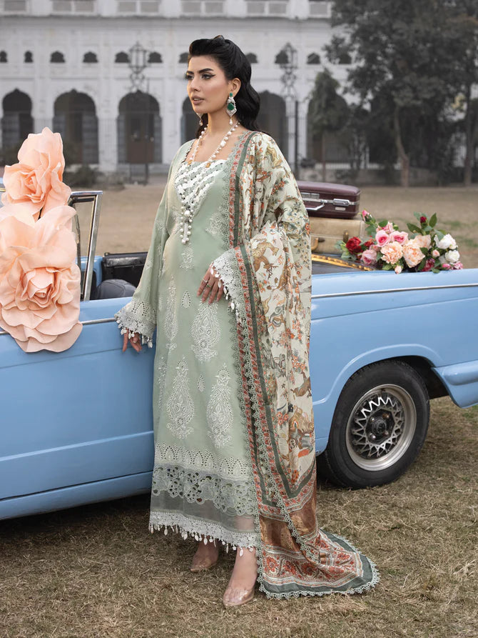 Faiza Faisal | Maya Luxury Lawn | Elena - Pakistani Clothes for women, in United Kingdom and United States