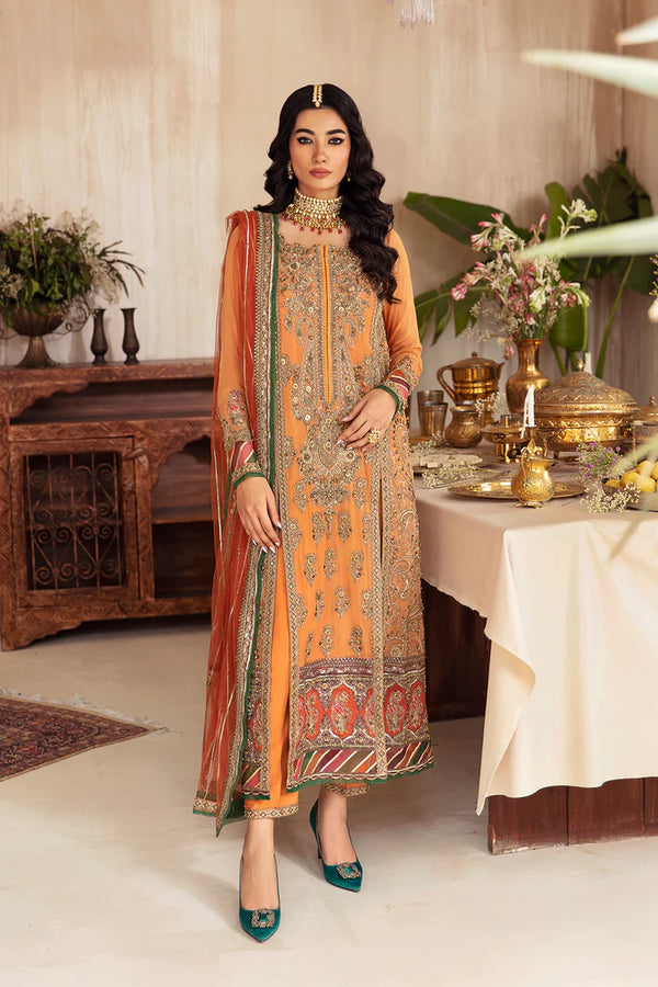 Charizma | Dastaan e Jashaan Formal Collection | DH4-05 - Hoorain Designer Wear - Pakistani Ladies Branded Stitched Clothes in United Kingdom, United states, CA and Australia
