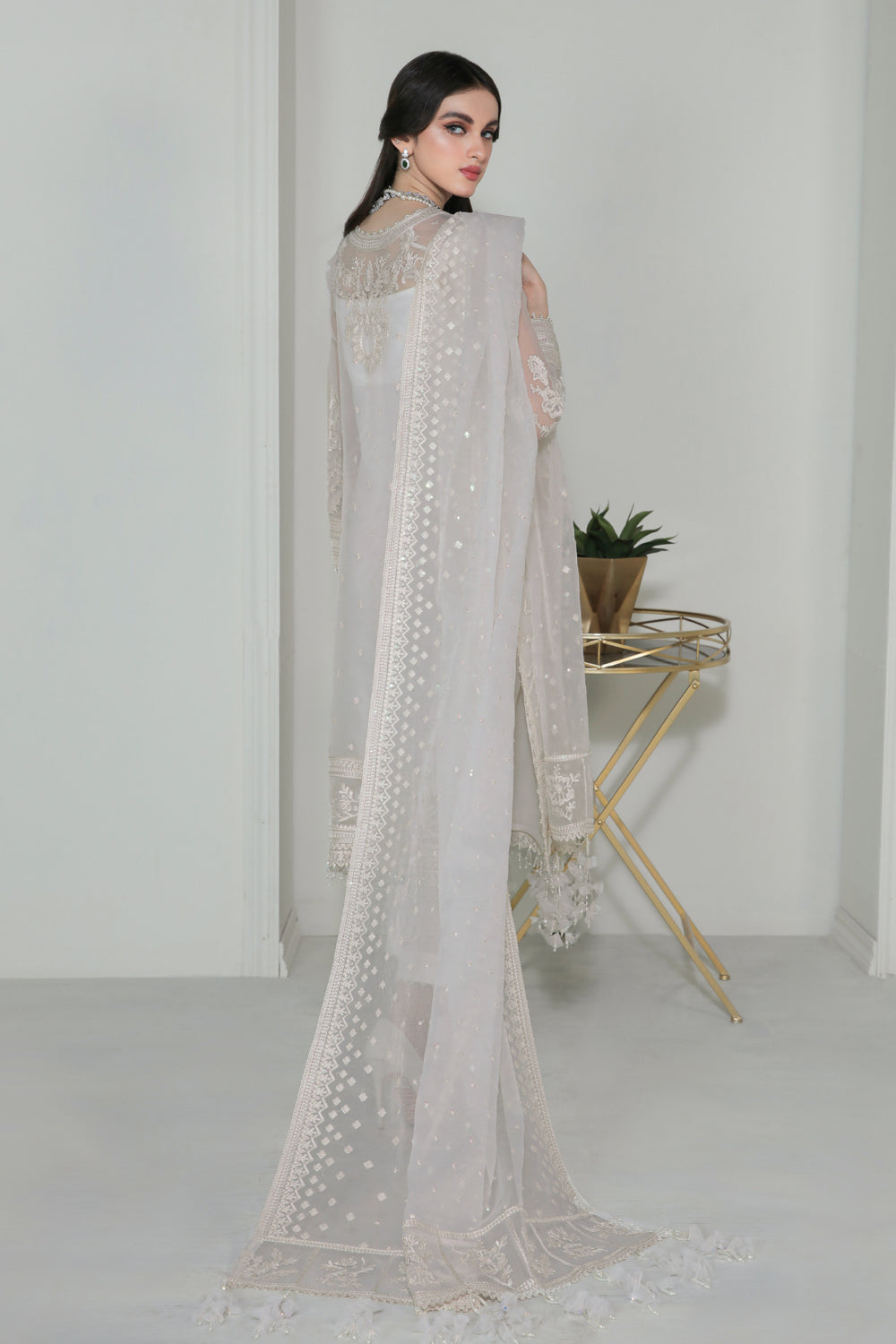 Baroque | Formals Collection | EMBROIDERED ORGANZA UF-186