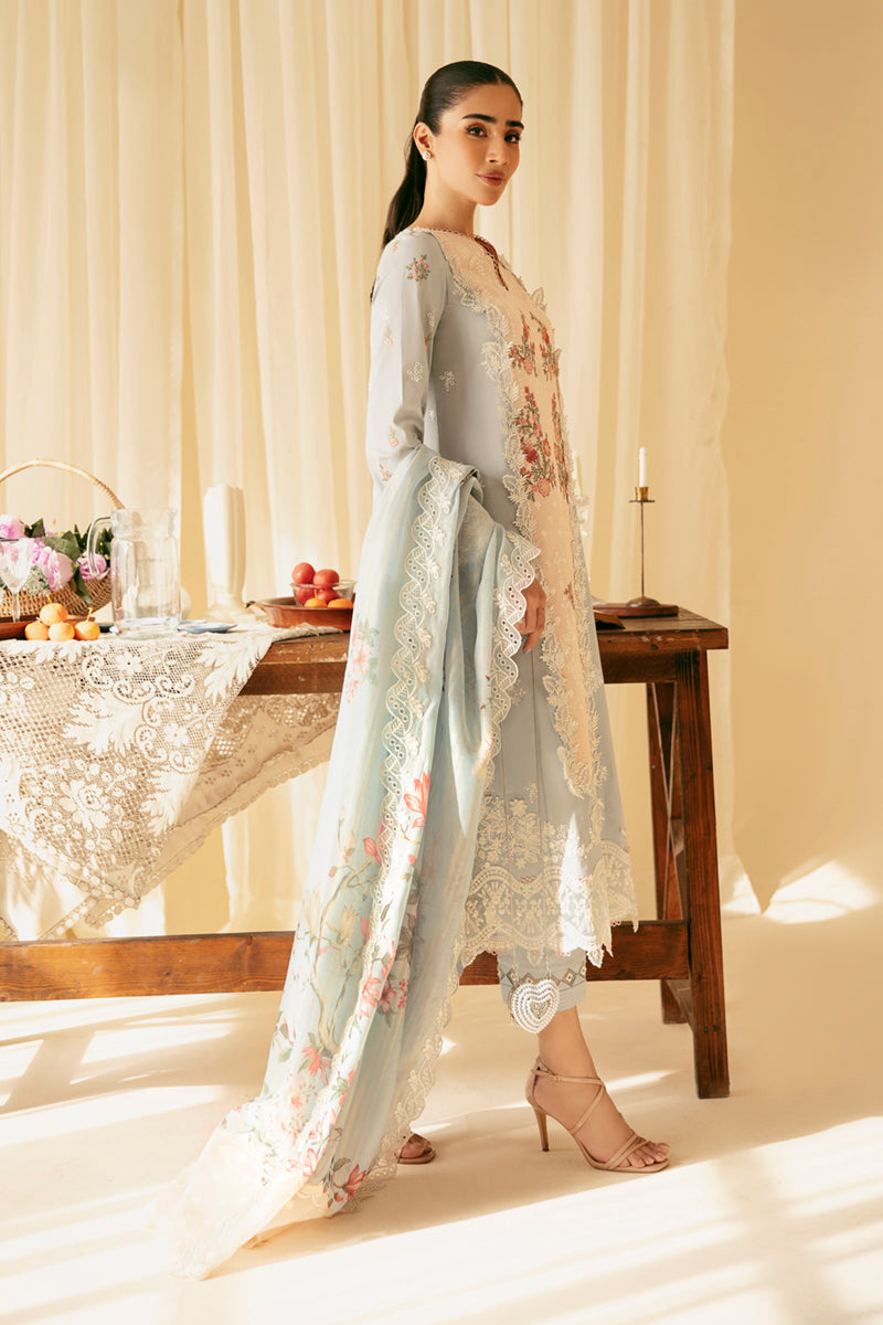 Qalamkar | Qlinekari Luxury Lawn | SQ-15 NEYLAN - Pakistani Clothes for women, in United Kingdom and United States