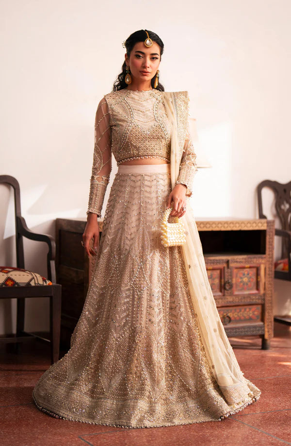 Eleshia | Khatoon Wedding Formals | Zeina - Hoorain Designer Wear - Pakistani Ladies Branded Stitched Clothes in United Kingdom, United states, CA and Australia