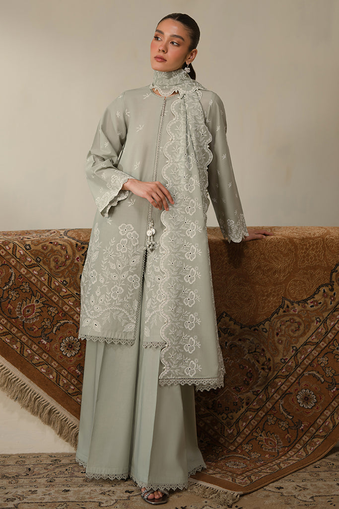 Cross Stitch | Chikankari Lawn 24 | SEA MIST - Pakistani Clothes for women, in United Kingdom and United States