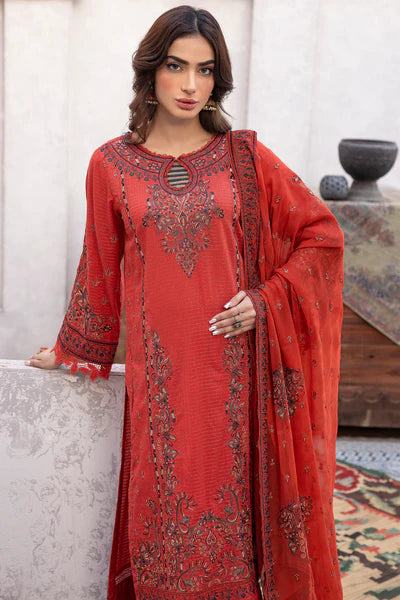 Johra | Basar Lawn 24 | BR-263 - Hoorain Designer Wear - Pakistani Designer Clothes for women, in United Kingdom, United states, CA and Australia