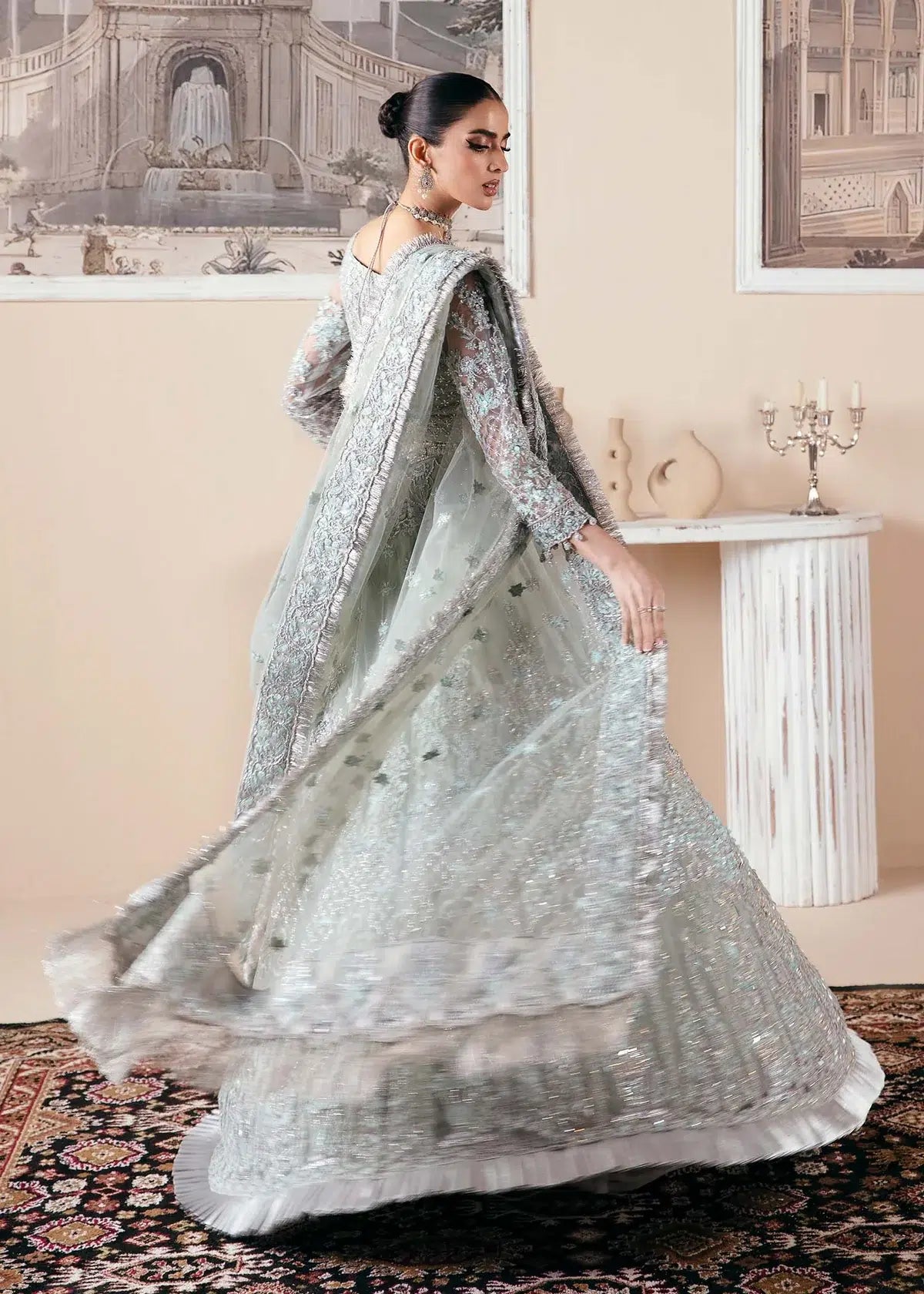 Dastoor | Noor-E-Jahan Wedding Collection'24 | Qamar - Pakistani Clothes for women, in United Kingdom and United States