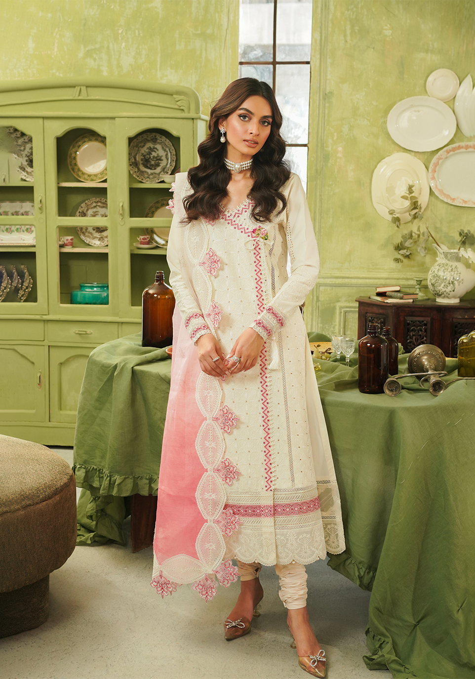 Zarqash | Tresor Luxury Lawn 24 | ZQT 006 IDA - Pakistani Clothes for women, in United Kingdom and United States