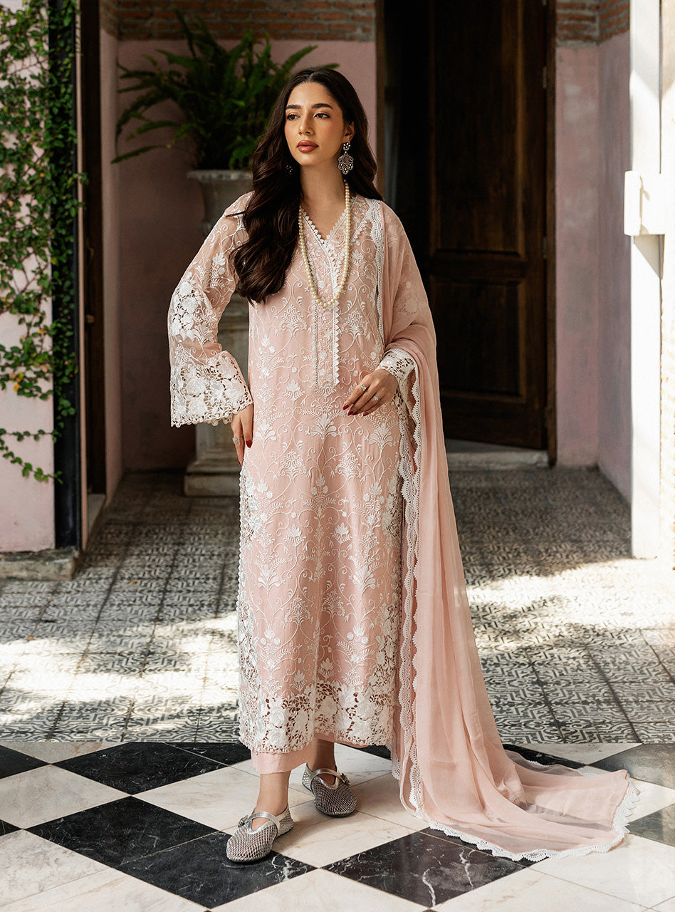 Zainab Chottani | Ramadan Edit 25 | Salmon Pink Celeste