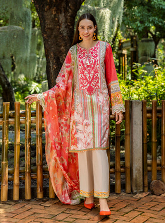 Roheenaz | Ethereal Bloom Lawn 25 | Roselle