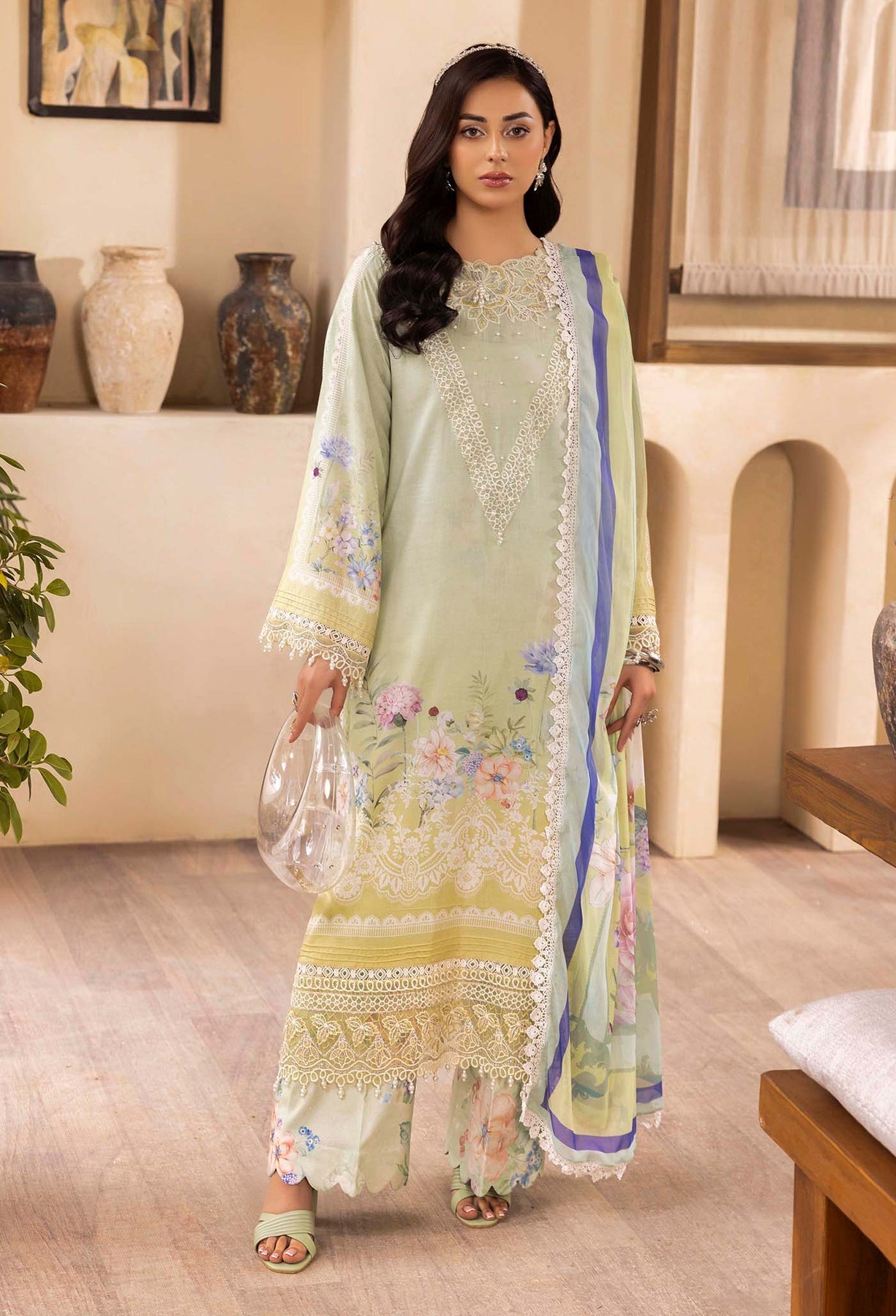 Adans Libas | Chantelle Print Lawn | CHANTELLE 99956