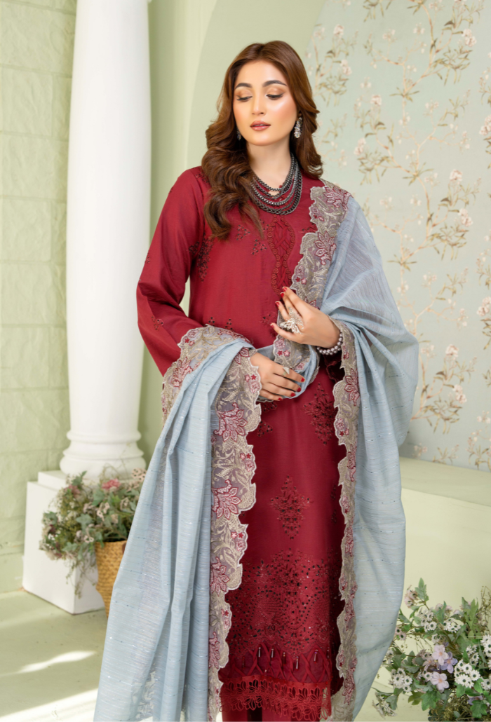 Humdum | Baad e Baharan Lawn | Baad e Baharan - D08 - Pakistani Clothes for women, in United Kingdom and United States