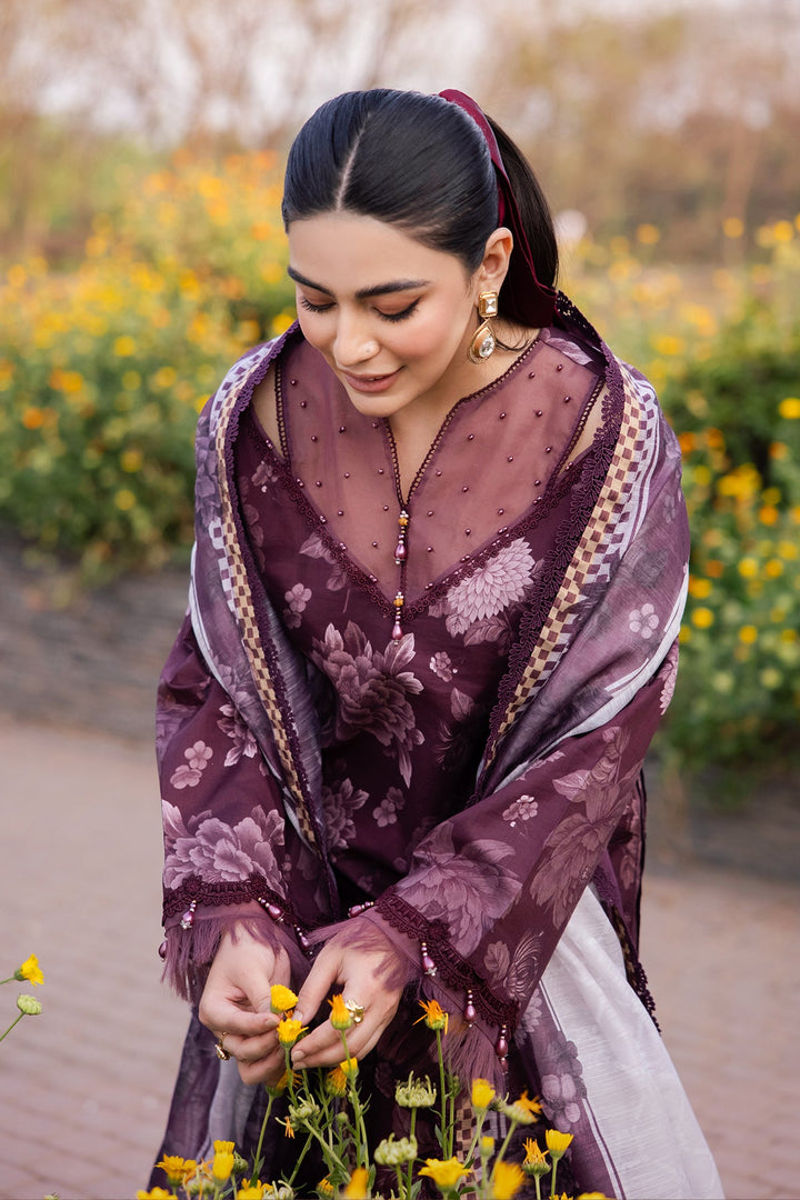 Alizeh | Sheen Lawn Prints 24 | ASTER - Hoorain Designer Wear - Pakistani Ladies Branded Stitched Clothes in United Kingdom, United states, CA and Australia