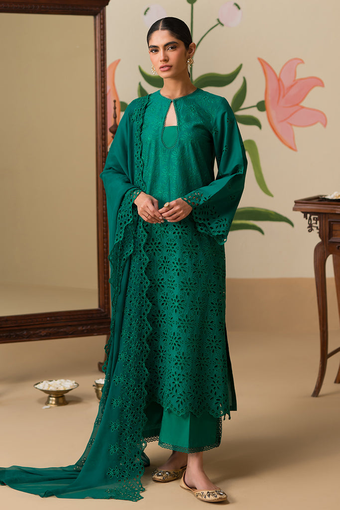 Cross Stitch | Chikankari Lawn 24 | PINE FOREST - Pakistani Clothes for women, in United Kingdom and United States