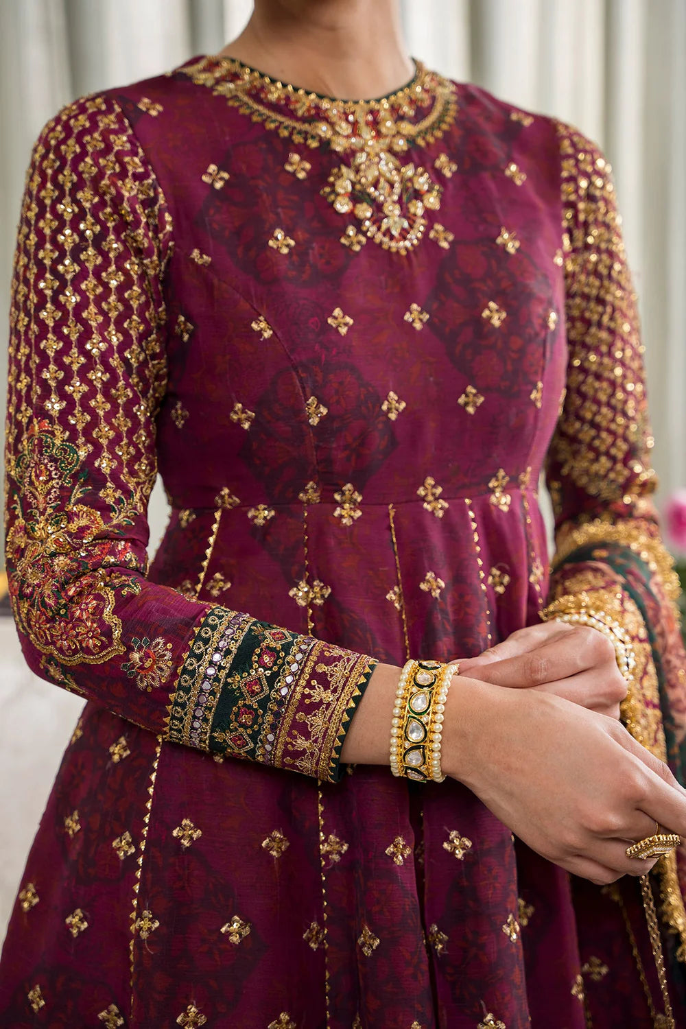 Baroque | Chantelle Embroidered Collection | CH12-03 - Pakistani Clothes for women, in United Kingdom and United States