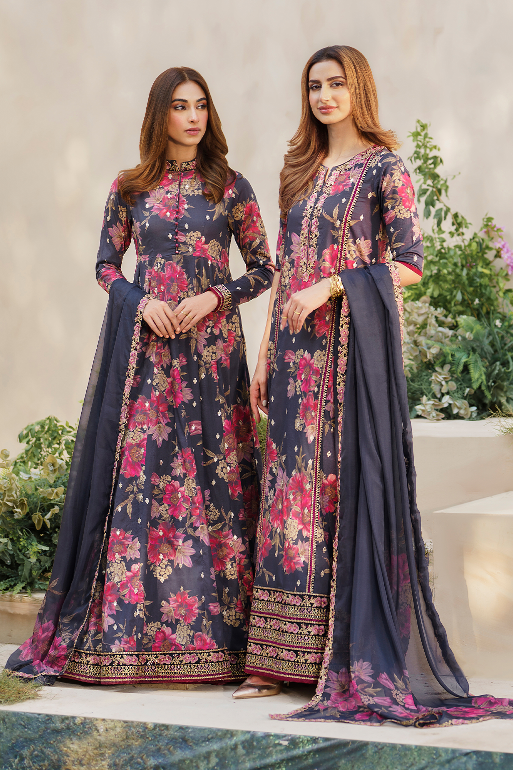 Iznik | Exclusive Lawn | SFL-12 EMBROIDERED LAWN - Pakistani Clothes for women, in United Kingdom and United States