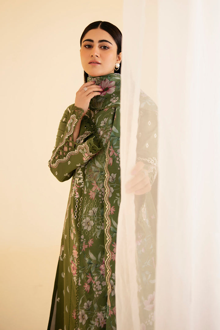 Qalamkar | Qlinekari Luxury Lawn | SQ-14 SEMAL - Pakistani Clothes for women, in United Kingdom and United States