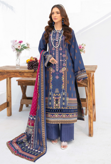 Humdum | Saira Bano Lawn 24 | D05 - Pakistani Clothes for women, in United Kingdom and United States