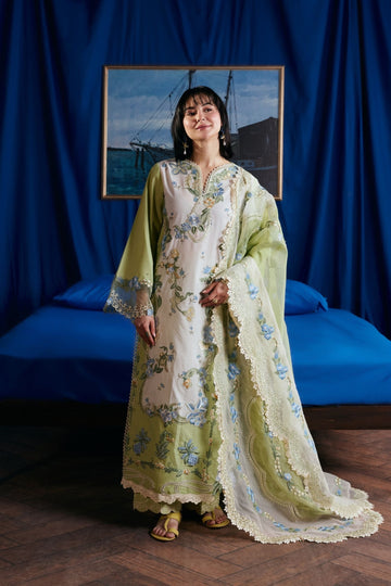 Maryam Hussain | Luxury Lawn 26 Vol 2 | Dimple