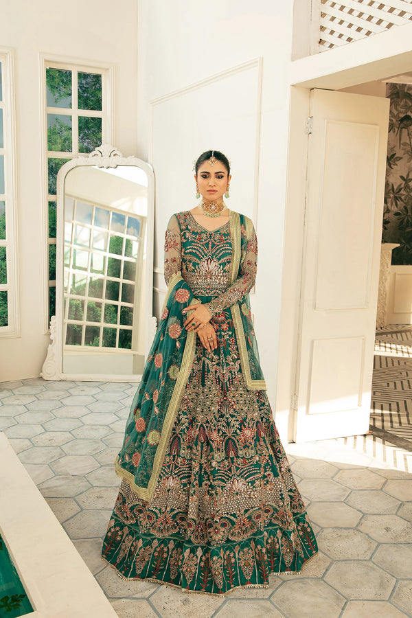 Ezra | Wedding Collection | Zeenat - Hoorain Designer Wear - Pakistani Ladies Branded Stitched Clothes in United Kingdom, United states, CA and Australia