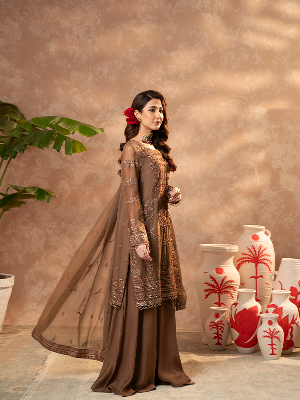 Zebtan | Zeenat Festive Collection | ZN-03 - Hoorain Designer Wear - Pakistani Ladies Branded Stitched Clothes in United Kingdom, United states, CA and Australia