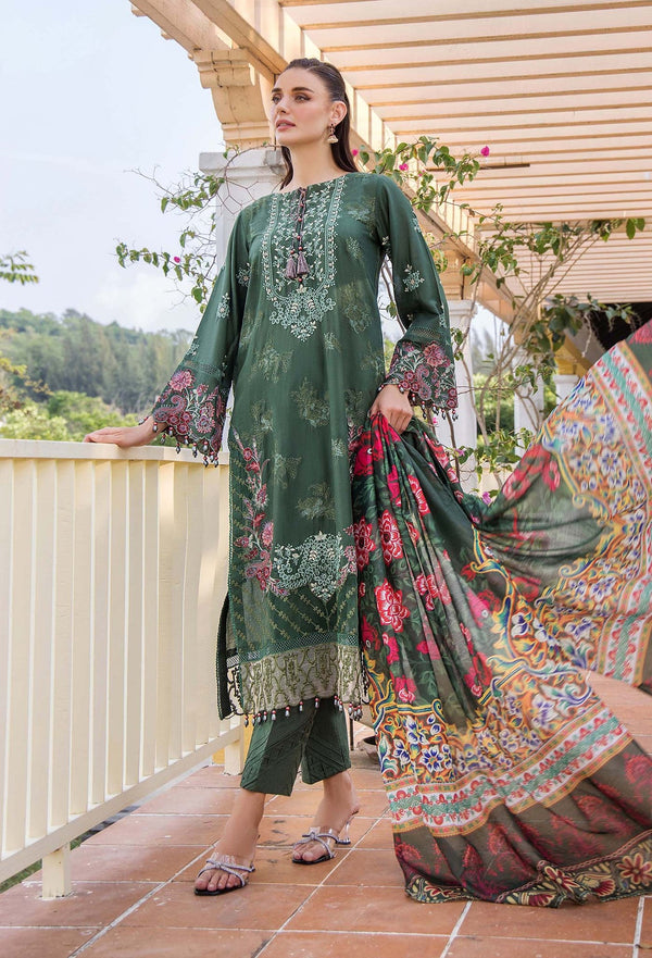 Adans Libas | Lawn Hijab Sheikh 2 | Adan's Lawn 7304 - Hoorain Designer Wear - Pakistani Designer Clothes for women, in United Kingdom, United states, CA and Australia