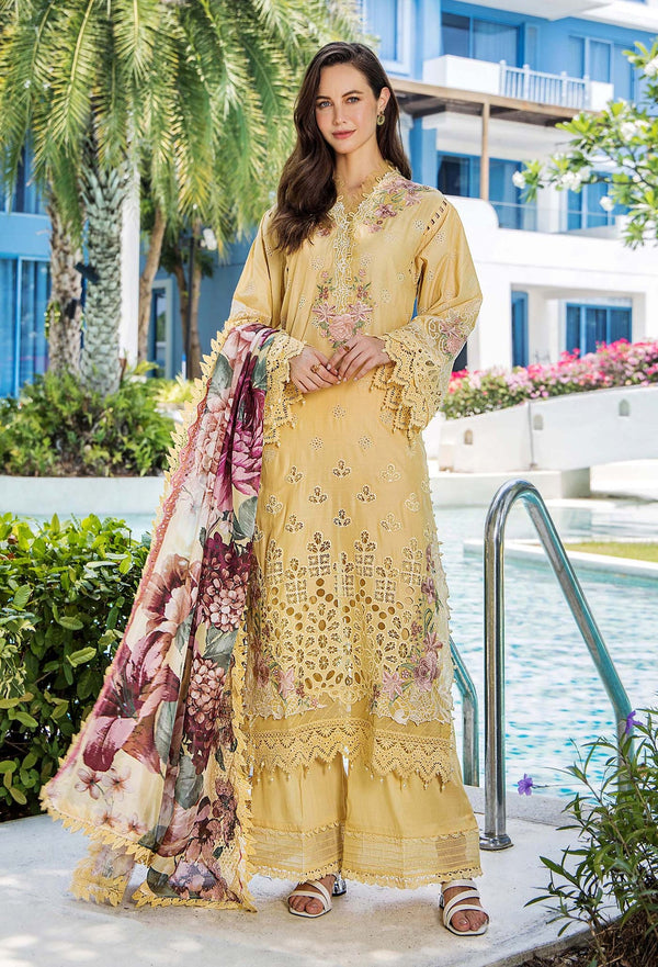 Adans Libas | Adans Blossom Lawn | Adan's Blossom 7507 - Hoorain Designer Wear - Pakistani Designer Clothes for women, in United Kingdom, United states, CA and Australia