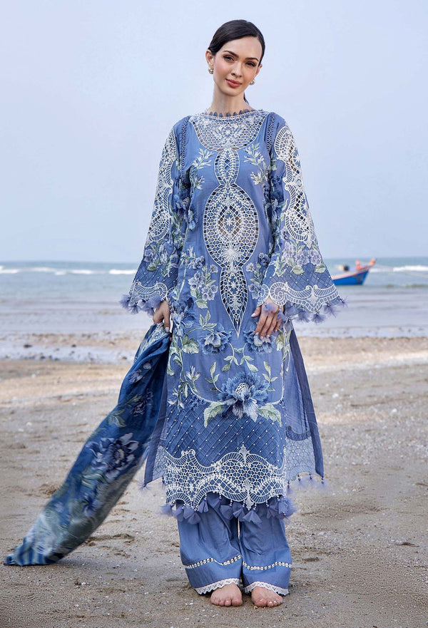 Adans Libas | Ocean Lawn | Adan's Ocean 7407 - Hoorain Designer Wear - Pakistani Designer Clothes for women, in United Kingdom, United states, CA and Australia
