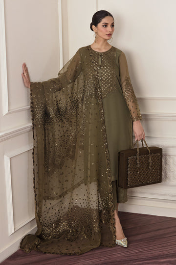 Baroque | Formals Collection | EMBROIDERED CHIFFON UF-295